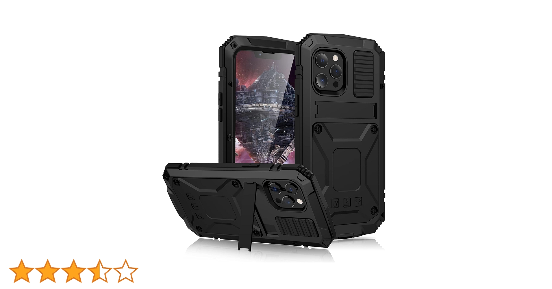 Amazon.co.jp: PboyiqiS iPhone 13 Pro ケース，耐衝撃 防水 防塵 三防